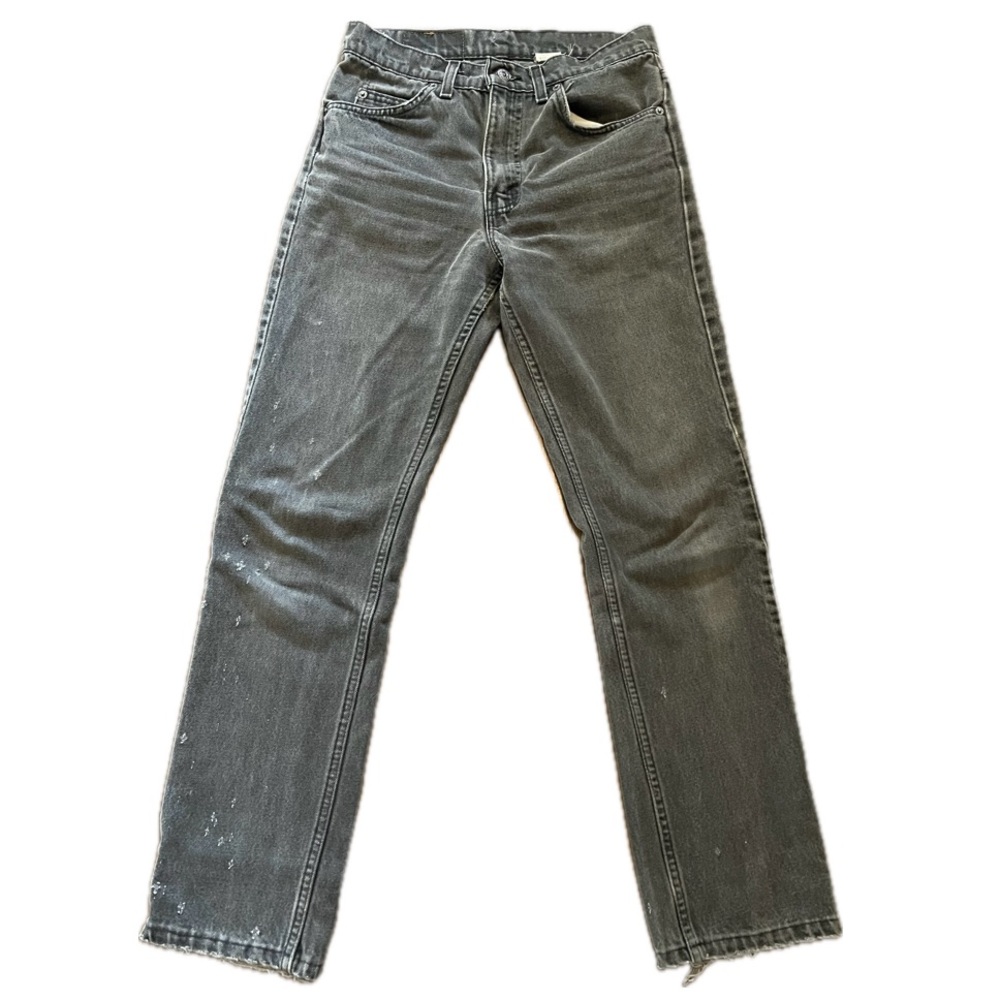 Levi’s • 505 • Classic • Regular Fit • Straight Leg • Orange Tab • Jeans • 30 •